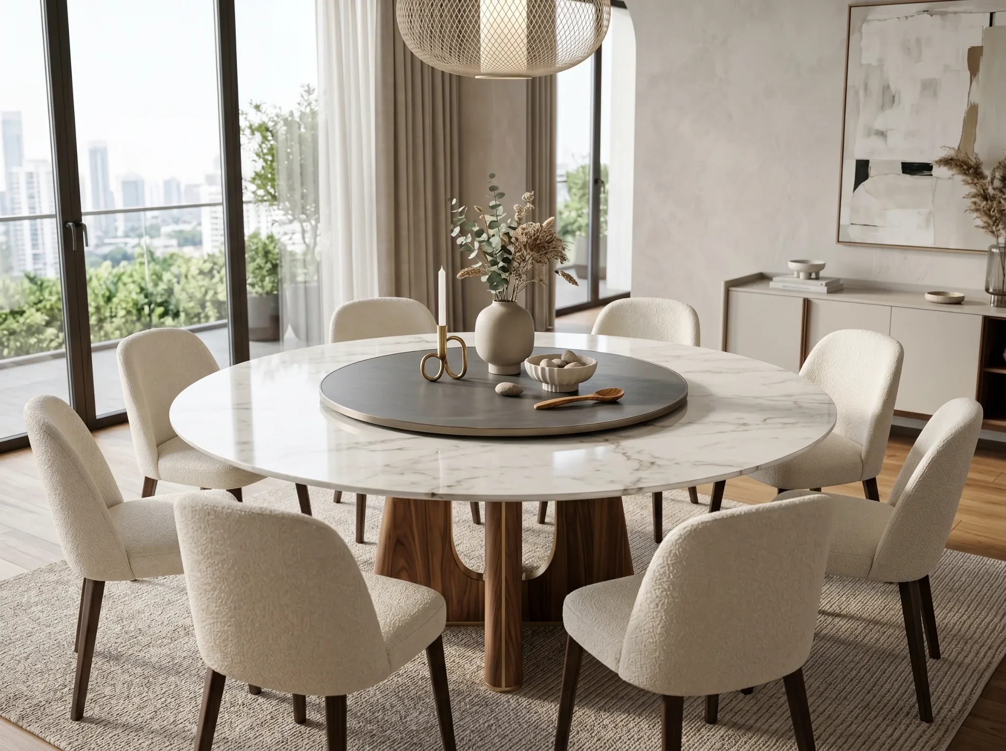 Tables tournantes sur mesure MGA Agencement